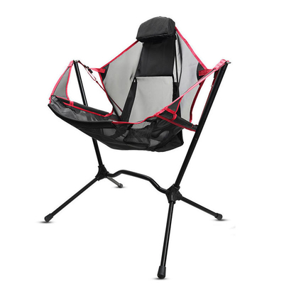 3.5kg 116CM Ghế cắm trại ngoài trời hiện đại Ghế gấp Rocking Beach Moon Ghế