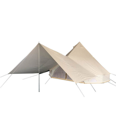 Ripstop Lều tổ chức sự kiện ngoài trời Lều chuông Teepee 4m 5M