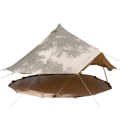 Ripstop Lều tổ chức sự kiện ngoài trời Lều chuông Teepee 4m 5M